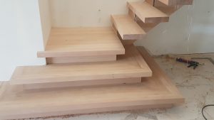 timber staircase installation
