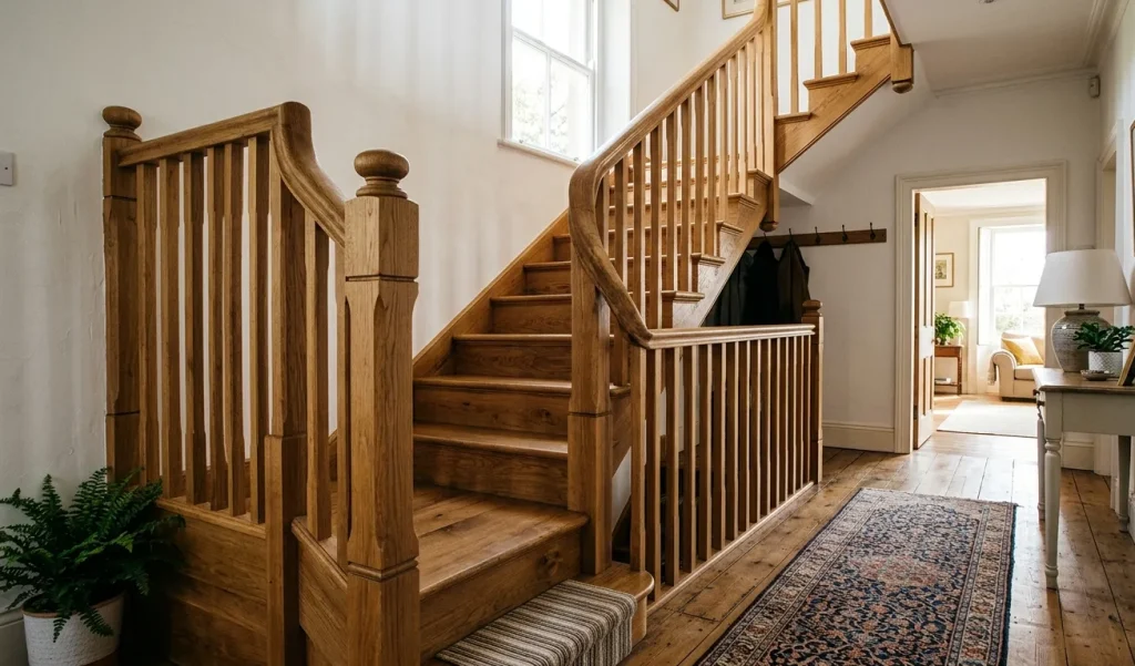 Narrow Timber Staircase Designs